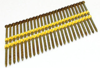 2.8 x 64mm Ring Galv 21 Degree Plastic Collated Pneumatic Framing Nails 3000 Per Box