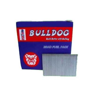 16 Gauge FN64mm Galvanized Straight Brads Pack of 2000 Finishing Nails Only (No Gas Cells)