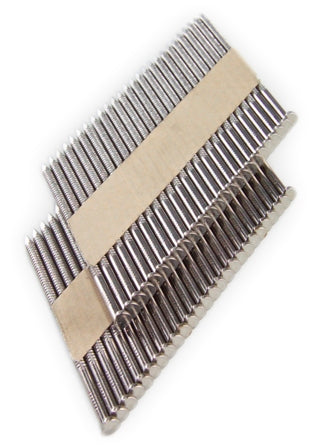 2.8 x 50mm Ring Stainless Steel Framing Nails 1100 Nails & 1 Gas Cell