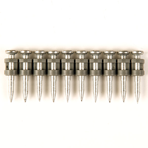 15mm Pulsa 700/800 Type Hardened Steel & Concrete BP Pins Pack of 500 Pins Only No Gas Cell
