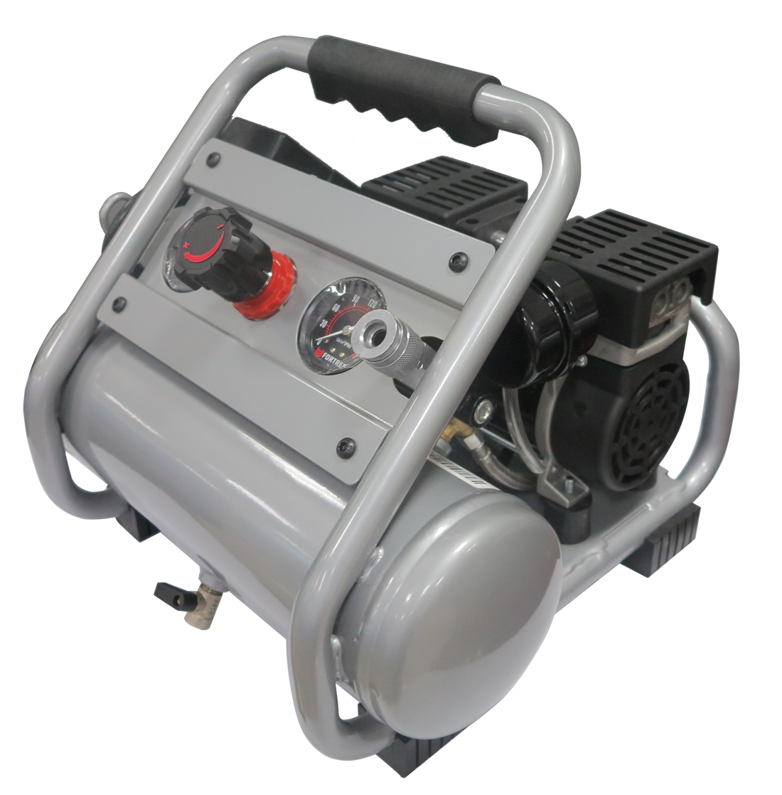 Good Running Compressor 4 Litre Portable Quiet Running 0.5HP 240 Volt Compressor | Bulldog Fix
